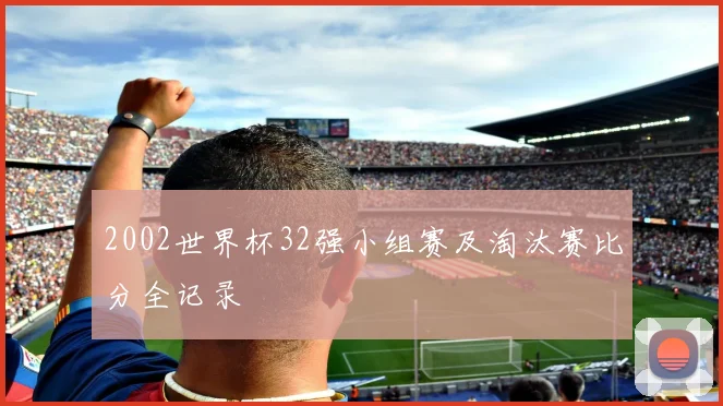 2002世界杯32强小组赛及淘汰赛比分全记录
