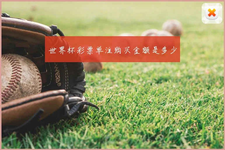 世界杯彩票单注购买金额是多少